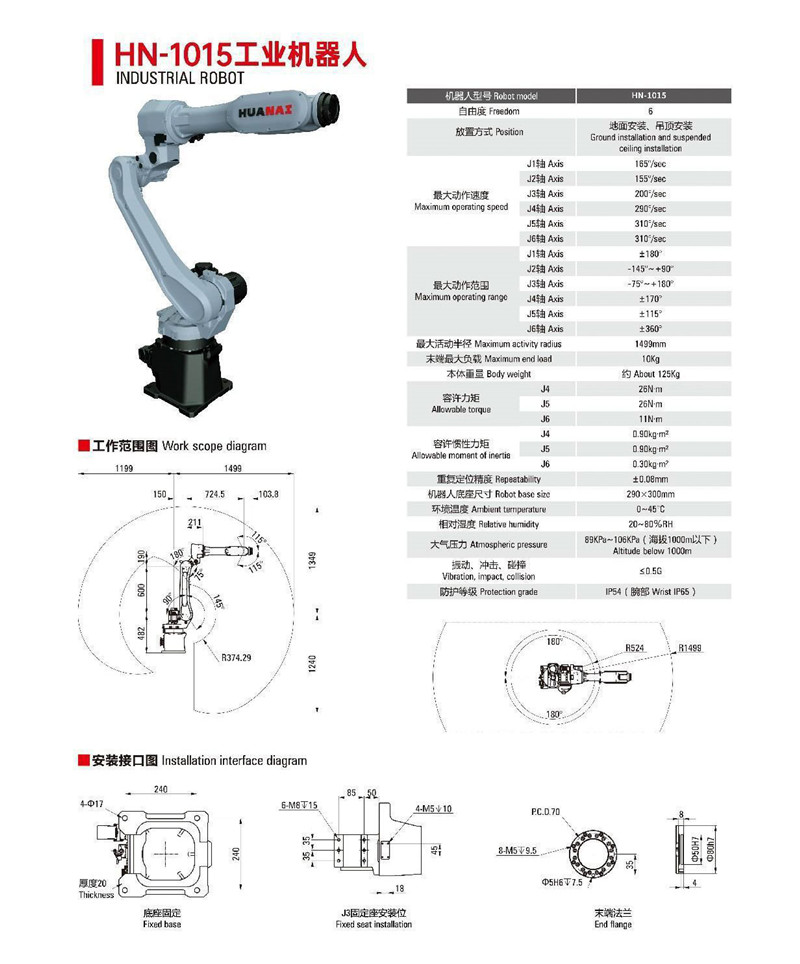 HN-1015工業機器人